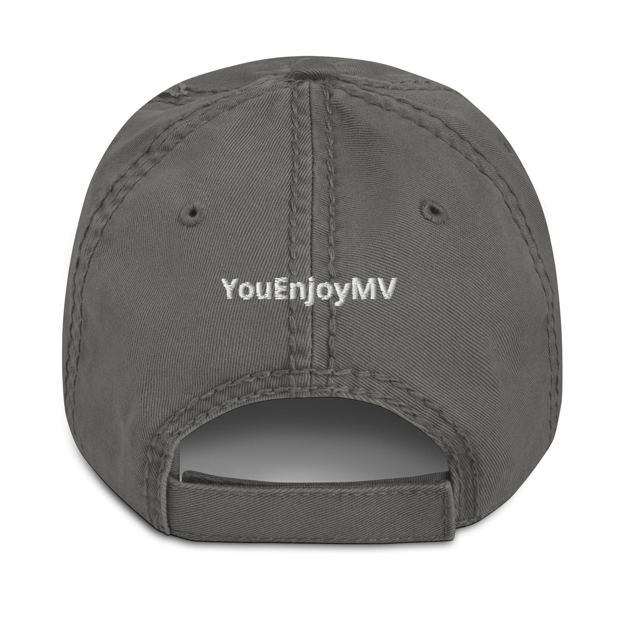 YouEnjoyMV Distressed Dad Hat