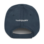 Load image into Gallery viewer, YouEnjoyMV Distressed Dad Hat
