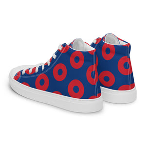 Men’s Fishman Donuts Phish High Top Canvas Shoes