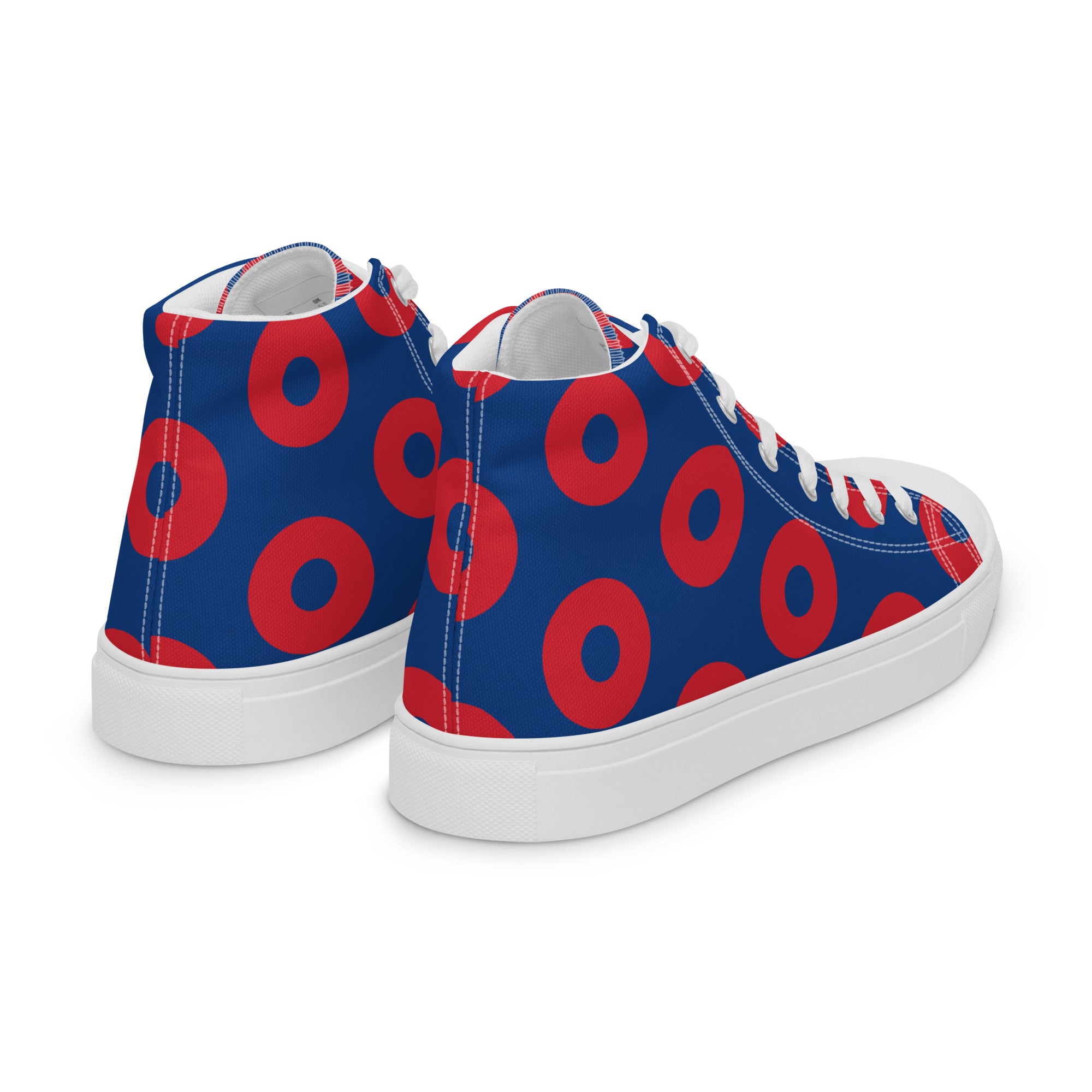 Men’s Fishman Donuts Phish High Top Canvas Shoes