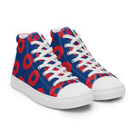 Load image into Gallery viewer, Men’s Fishman Donuts Phish High Top Canvas Shoes
