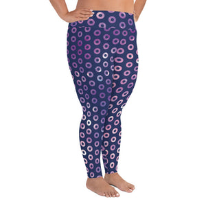 Phish Fishman Space Donuts Yoga Pants Plus Size Leggings