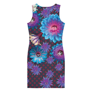 Floral Fishman Donuts Fitted Tank Dress. Phish Tour