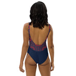 Load image into Gallery viewer, Flower of Life Fishman Donuts One-Piece Phish Swimsuit
