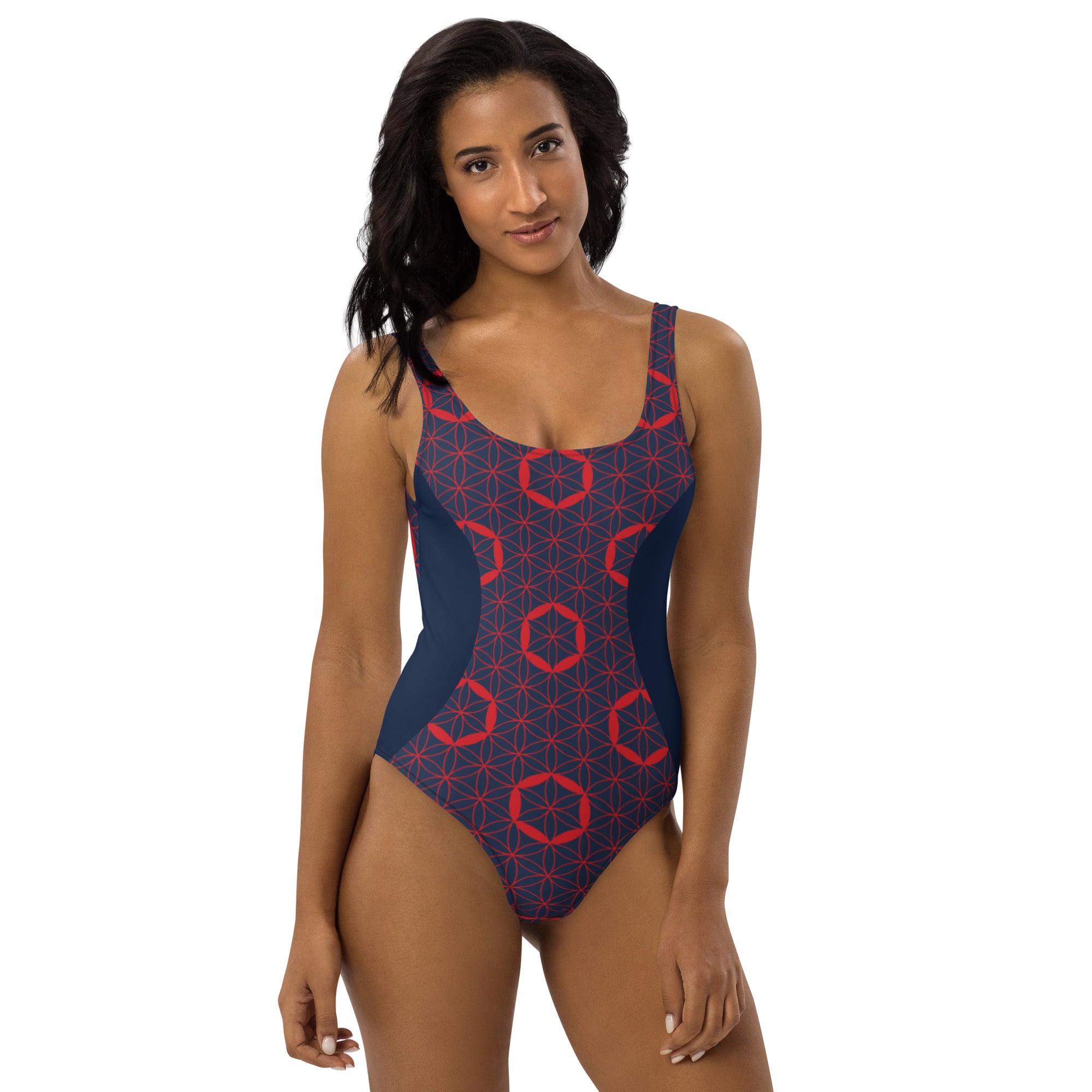 Flower of Life Fishman Donuts One-Piece Phish Swimsuit