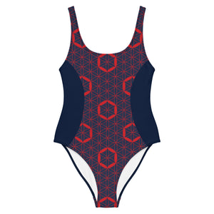 Flower of Life Fishman Donuts One-Piece Phish Swimsuit