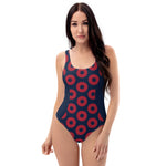 Load image into Gallery viewer, Fishman Donuts One-Piece Phish Swimsuit
