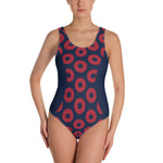 Load image into Gallery viewer, Fishman Donuts One-Piece Phish Swimsuit
