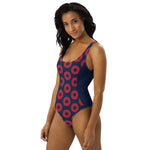 Load image into Gallery viewer, Fishman Donuts One-Piece Phish Swimsuit
