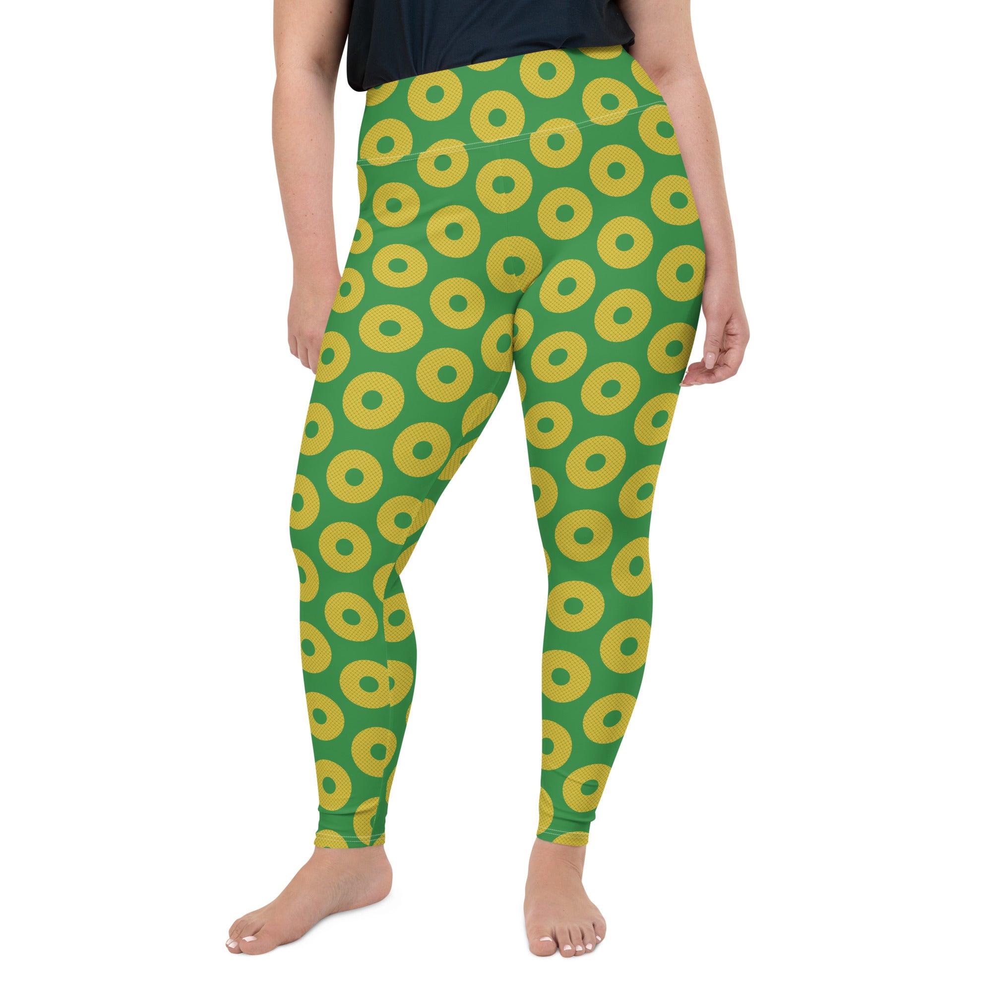 Phish LEMSG Fishman Donuts Yoga Larger Leggings