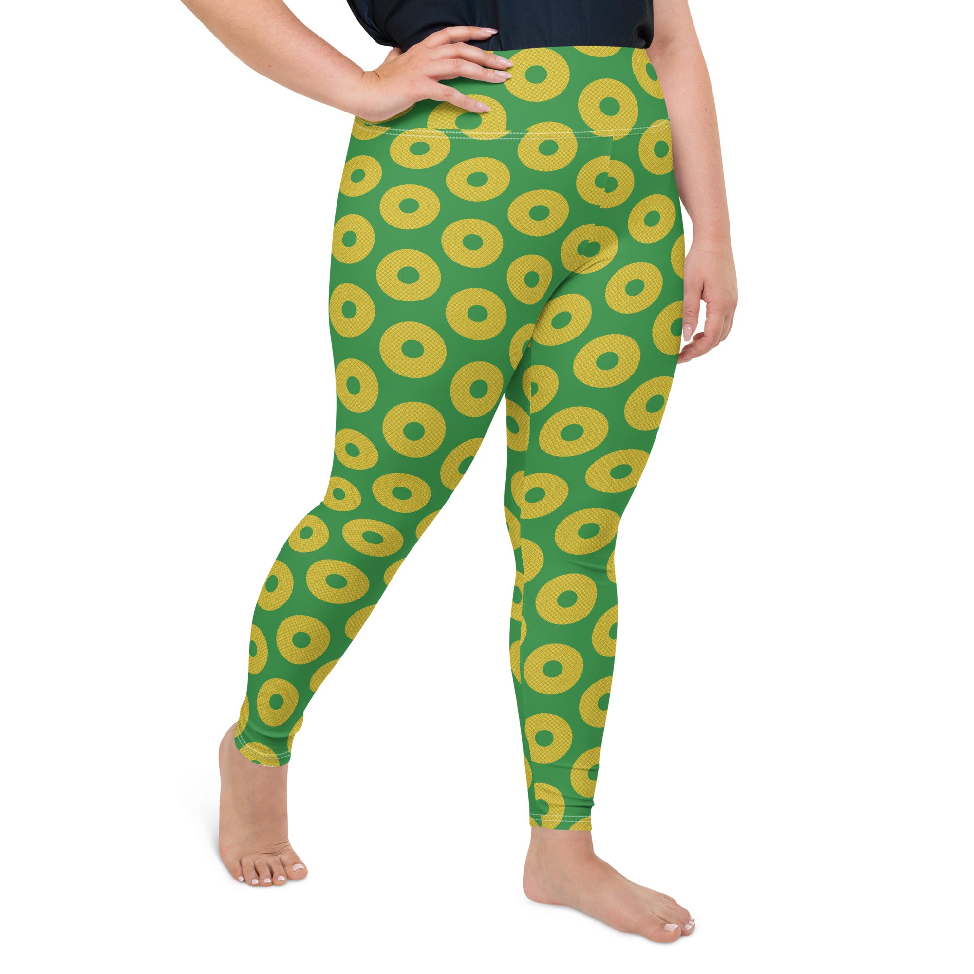 Phish LEMSG Fishman Donuts Yoga Larger Leggings