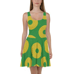 Load image into Gallery viewer, Phish LEMSG Set 3 Fishman Donuts Skater Dress
