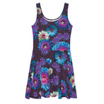 Load image into Gallery viewer, Floral Fishman Donuts Phish Skater Dress
