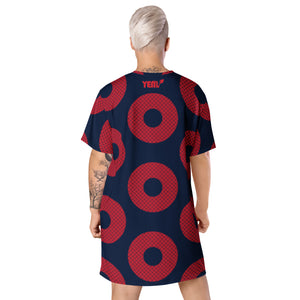 Phish T-shirt dress Fishman Donuts