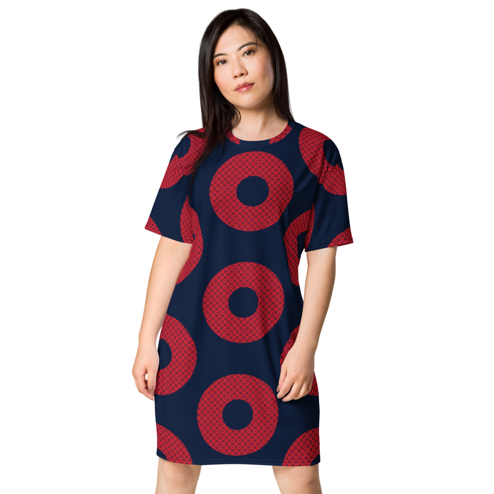 Phish T-shirt dress Fishman Donuts