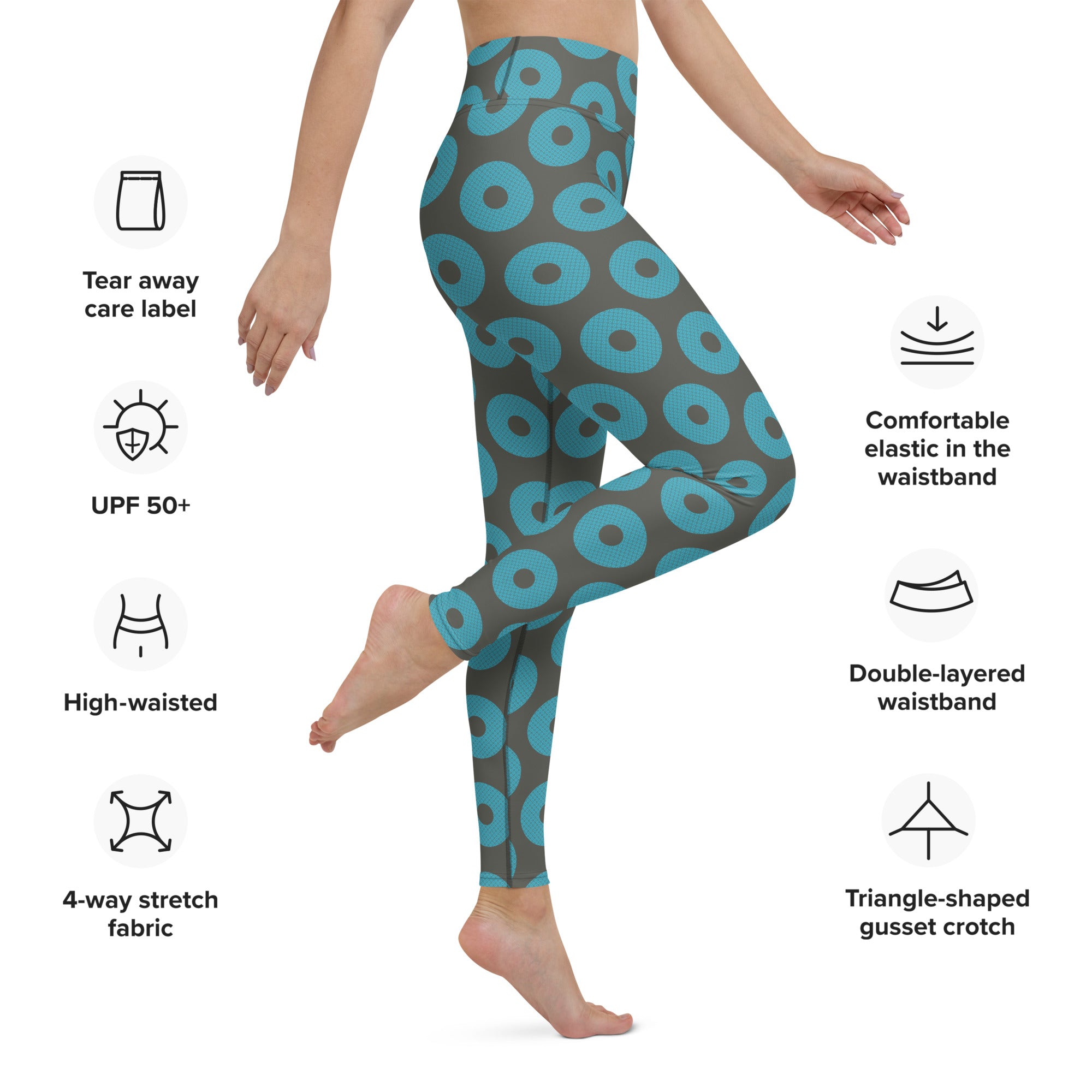 Phish LEMSG Set 2 Fishman Donut Yoga Leggings