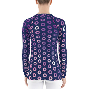 Phish Space Donuts Women's Rash Guard