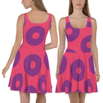 Load image into Gallery viewer, Phish LEMSG Set 1 Fishman Donuts Skater Dress

