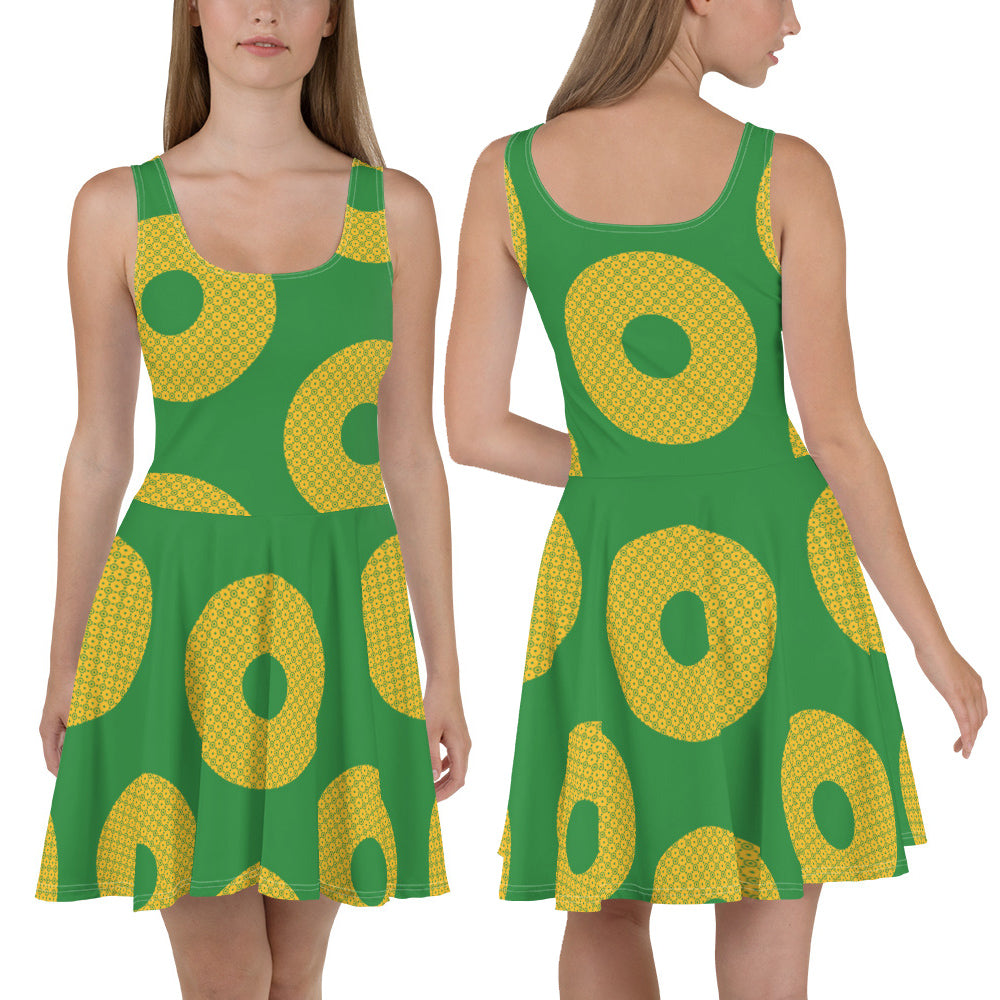 Phish LEMSG Set 3 Fishman Donuts Skater Dress