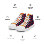 Load image into Gallery viewer, Phish Men’s high top canvas shoes
