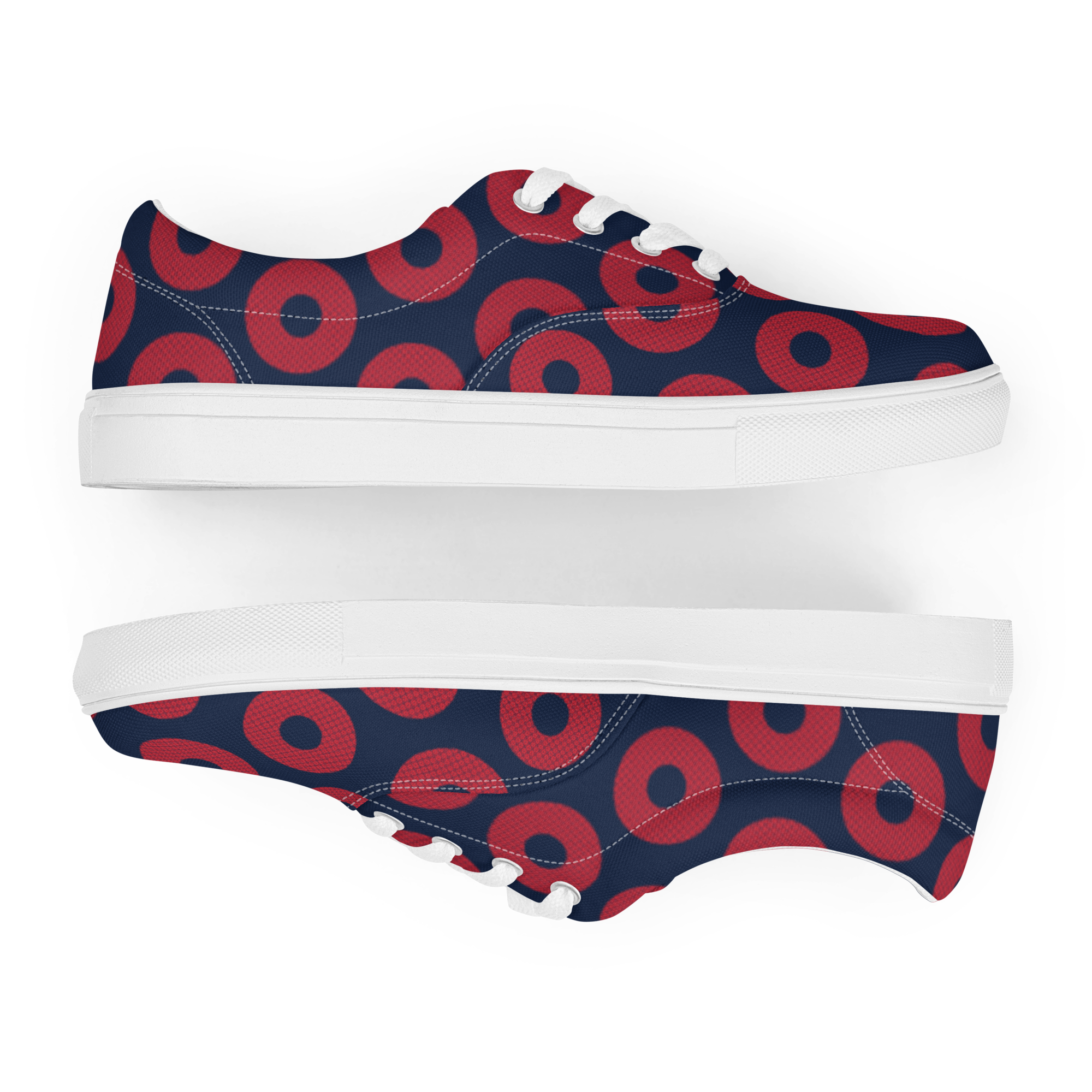 Phish Men’s lace-up canvas Fishman Donut Shoes