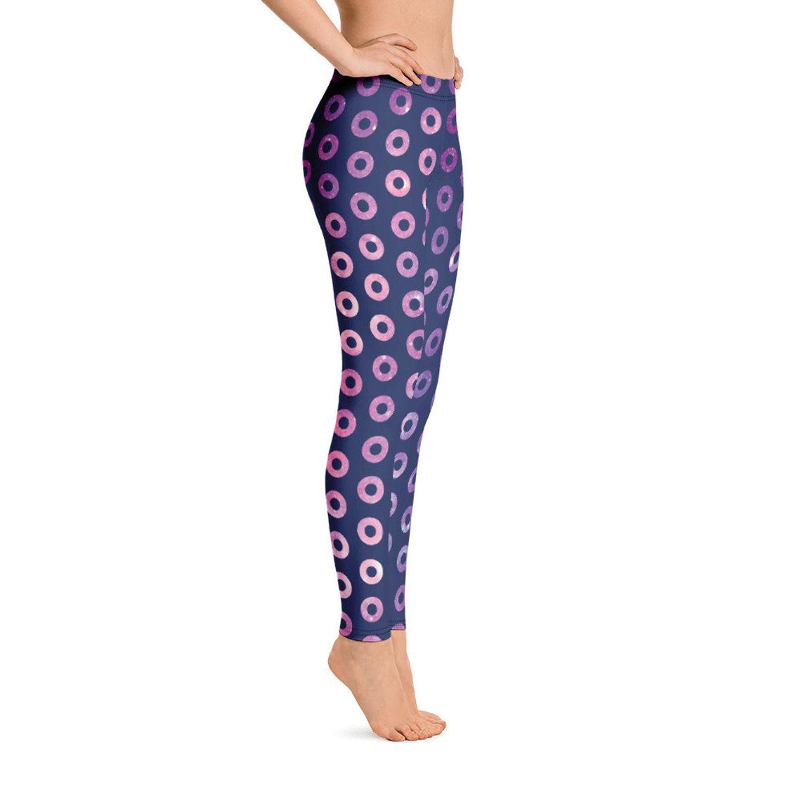 Phish Leggings Fishman Space Donuts