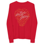 Load image into Gallery viewer, Thick Strawberry Goo Kids Long Sleeve Tee
